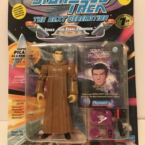1994 Collectible Star Trek Next Gen action figure, Picard as a Romulan